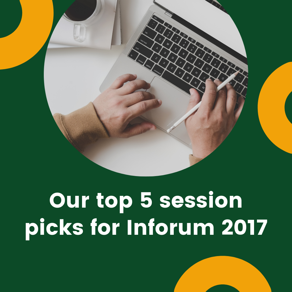 Our top 5 session picks for Inforum 2017