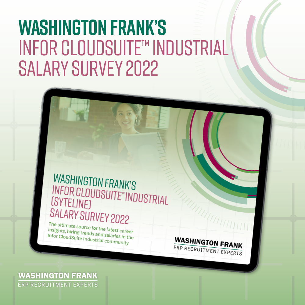 The Washington Frank Infor CloudSuite Industrial (SyteLine) Salary Survey
